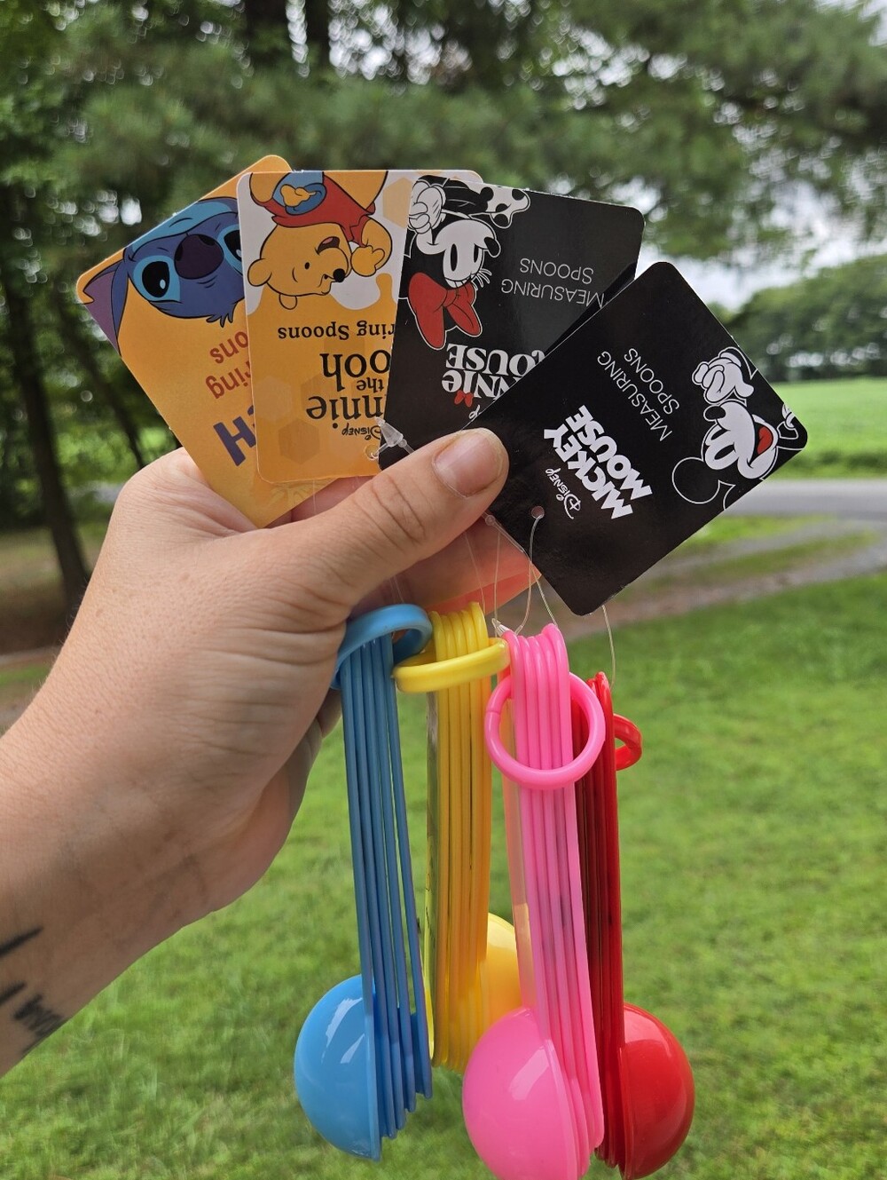 Pick One Disney Colorful Character Measuring Spoon Set